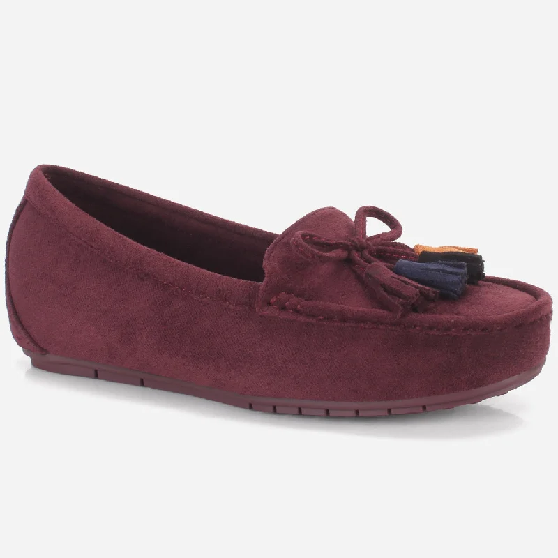 Womens ""UNELI"" Low Wedge Moccasins