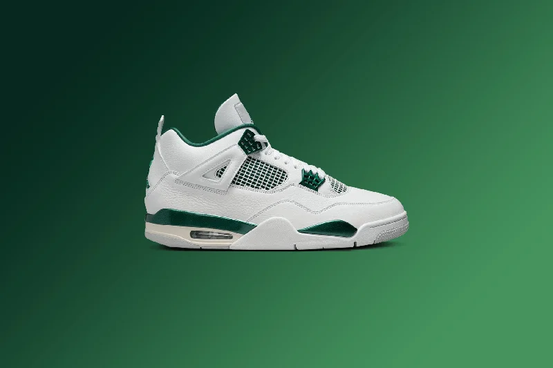 Air Jordan 4 Retro 'Oxidized Green' - White/Oxidized Green/White