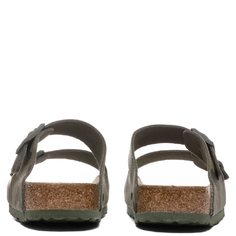 Wide Arizona Soft Footbed Birko-Flor - Desert Soil Camo Green