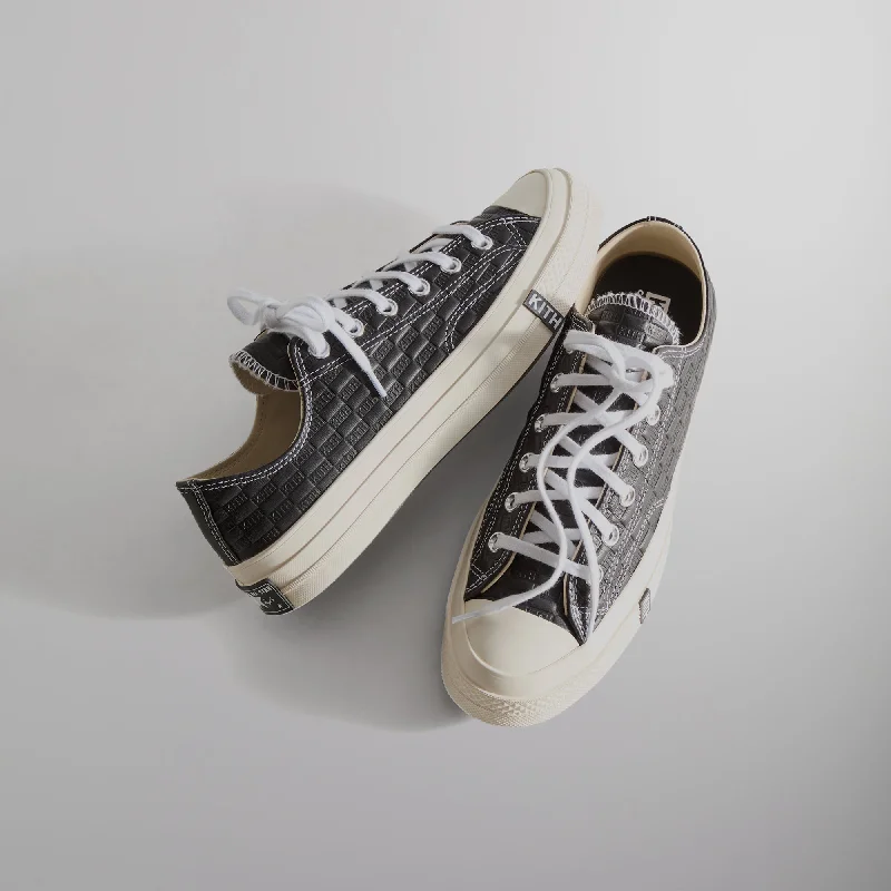 Kith for Converse Chuck Taylor All Star 1970 Ox - Black / Egret / White Box