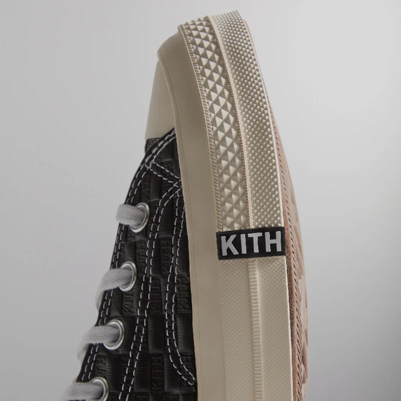 Kith for Converse Chuck Taylor All Star 1970 Ox - Black / Egret / White Box