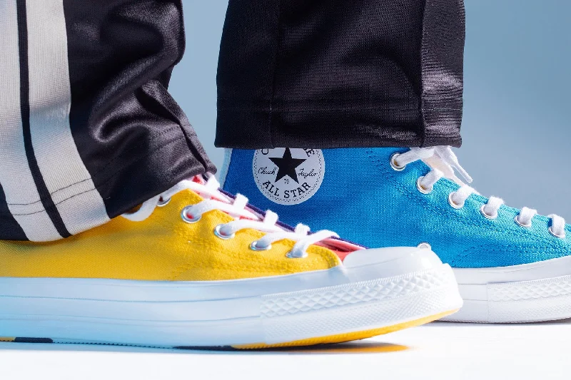 Converse x GOLF le FLEUR Chuck 70 Hi - Blue/Yellow/Red