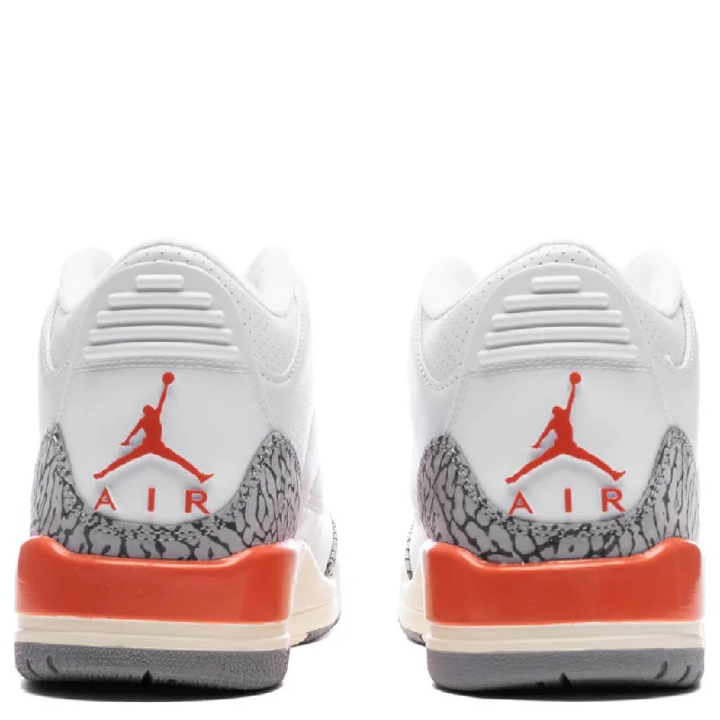 Air Jordan Women's 3 Retro 'Georgia Peach' - White/Cosmic Clay/Sail