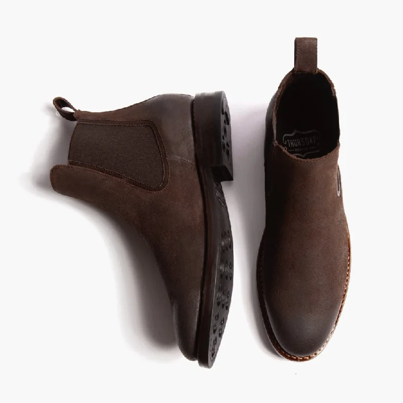 Duke | Chocolate Suede