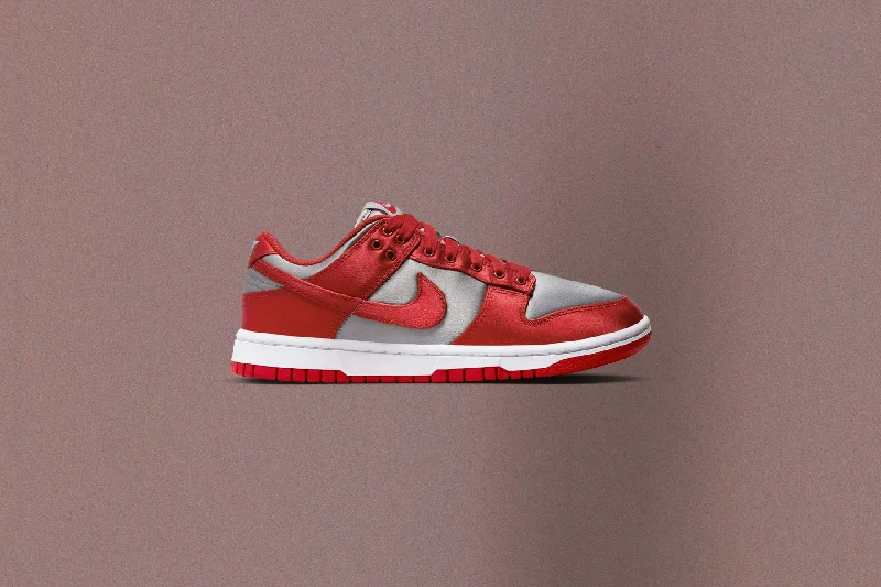 Dunk Low Women's - Medium Grey/Varsity Red/White