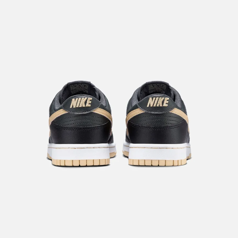 Nike Dunk Low Retro PRM - Low Black / Midnight Navy / Tan