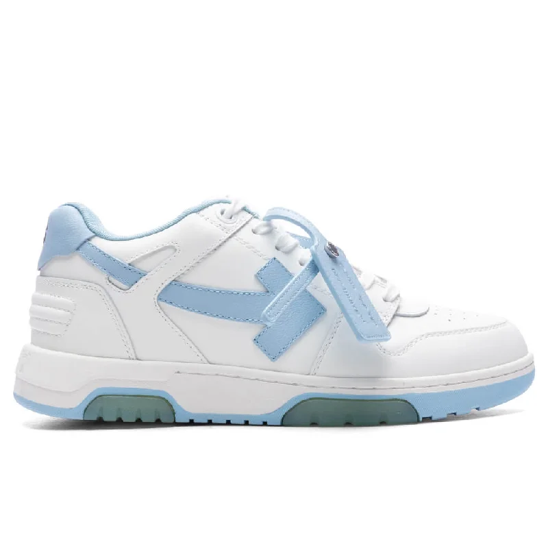 Out of Office Calf Leather - White/Light Blue