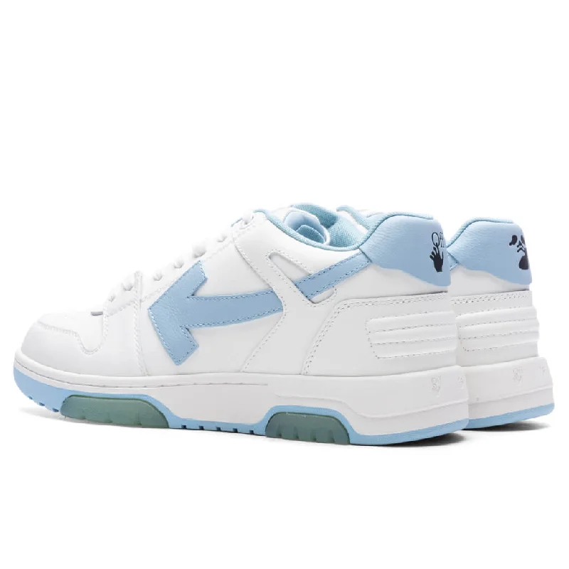 Out of Office Calf Leather - White/Light Blue