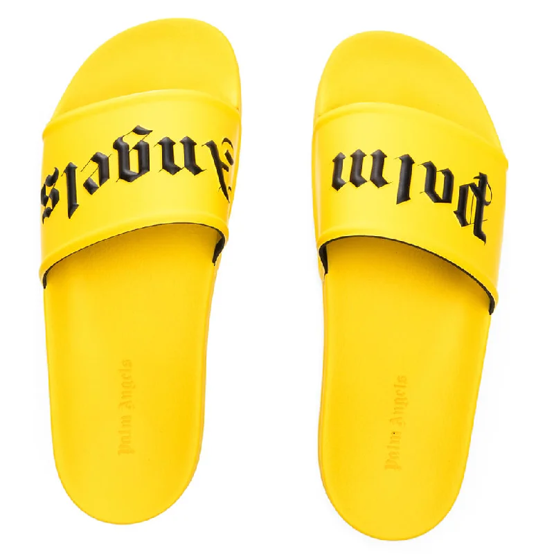 Pool Slide - Yellow/Black