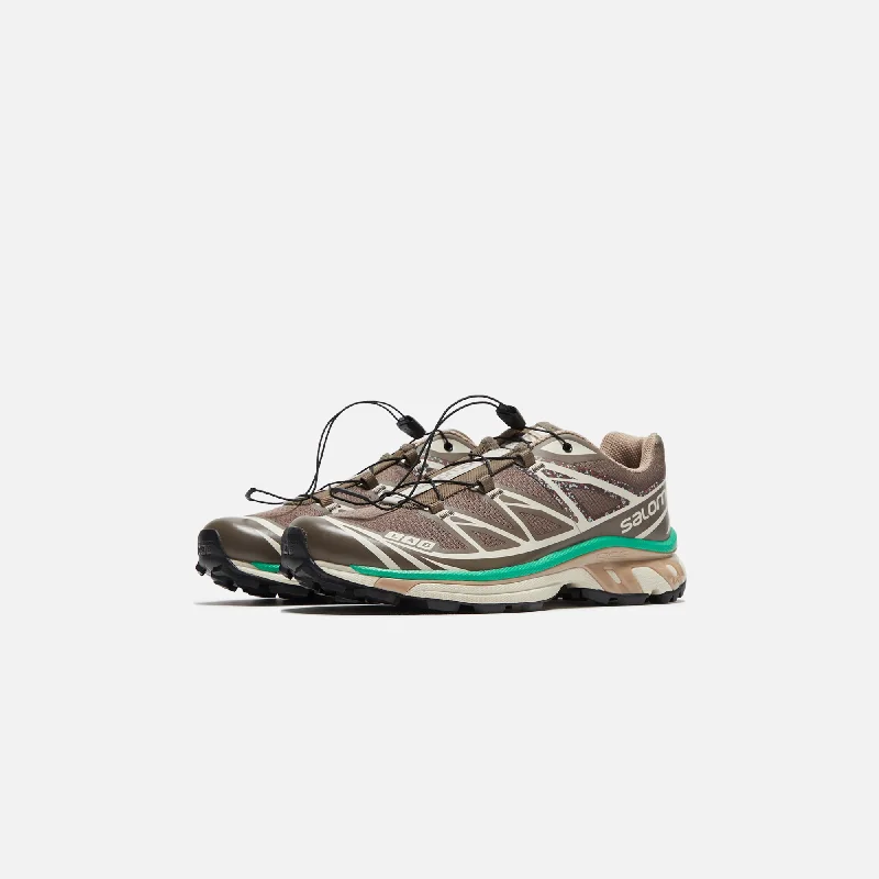 Salomon XT-6 Mindful 2 - Falcon / Almond Milk / Bright Green