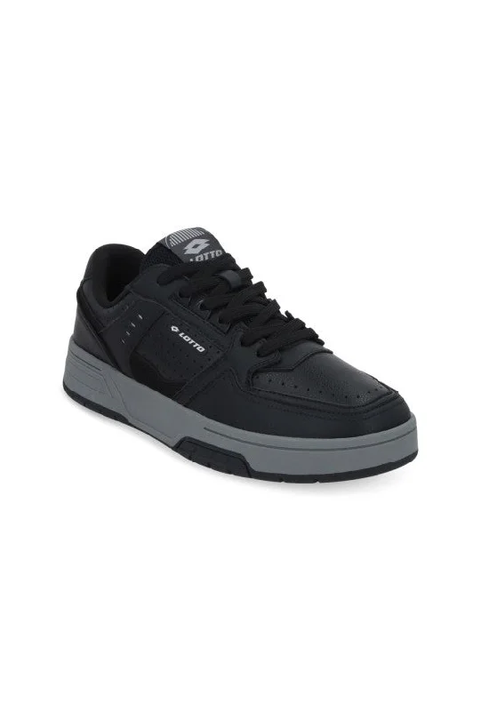 TENIS LOTTO NEGRO Y BLANCO 67930