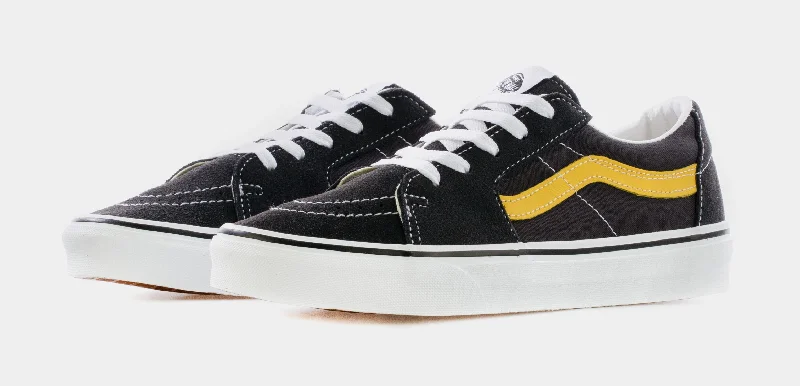 SK8 Low Mens Skate Shoes (Black/Yellow)