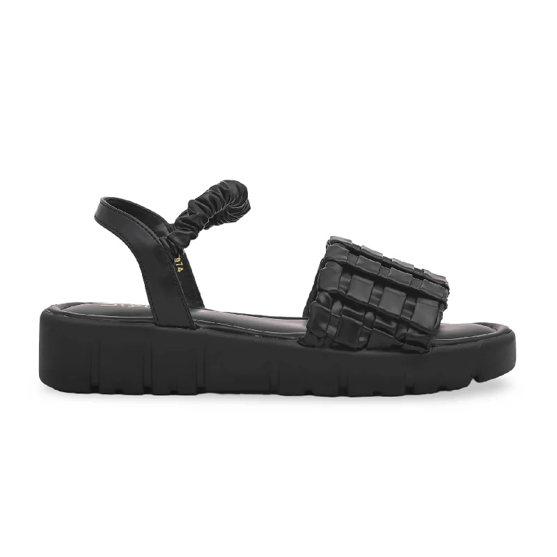 Black Formal Sandal PU0125